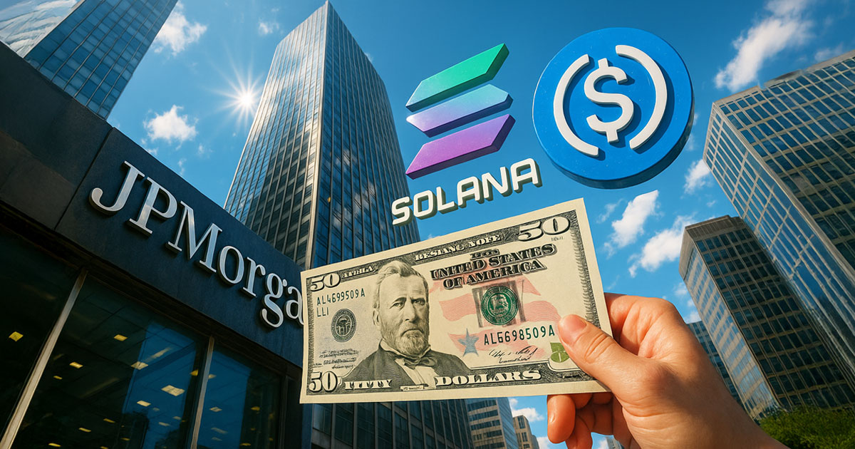 JPMorgan just crossed a dangerous line with Solana that major banks have strictly avoided until now