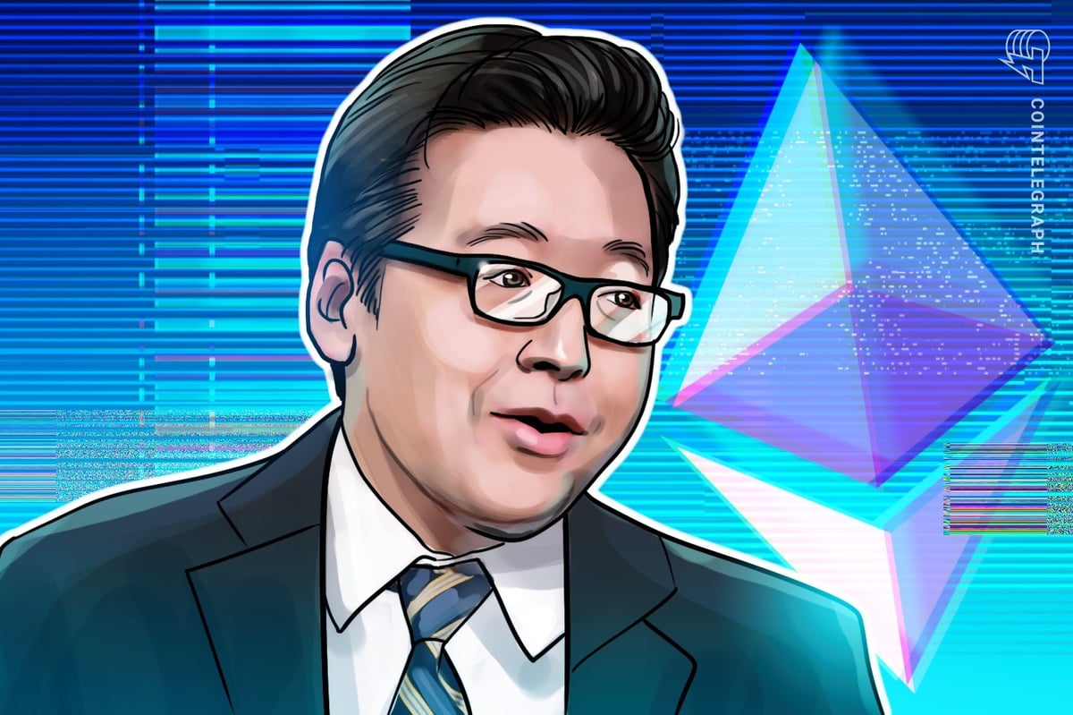 Ethereum Set For V-Shaped Recovery, Fundstrat’s Lee Says